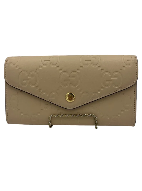 Valentine's Day Gucci GG Continental Designer Leather Wallet