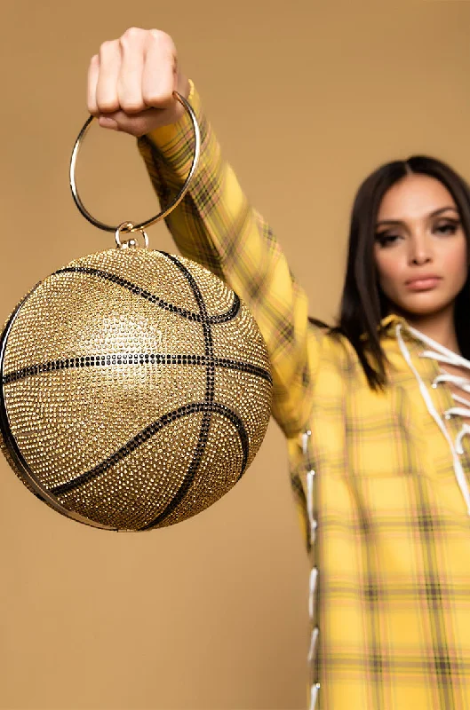 Office Professionals PAVE LUXE BASKETBALL PURSE