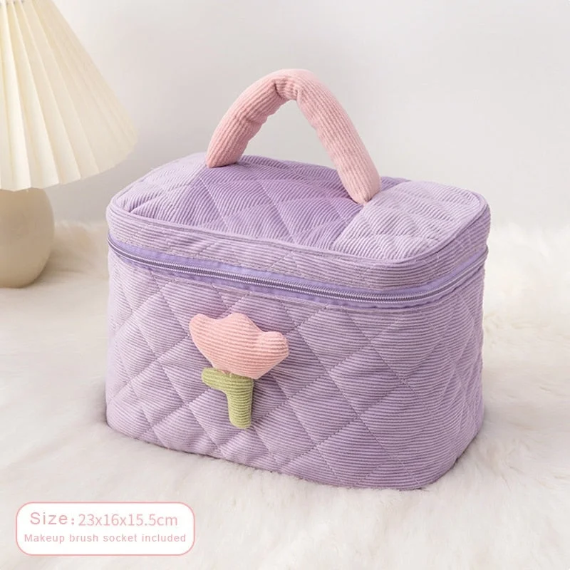 Purple Bucket Bag
