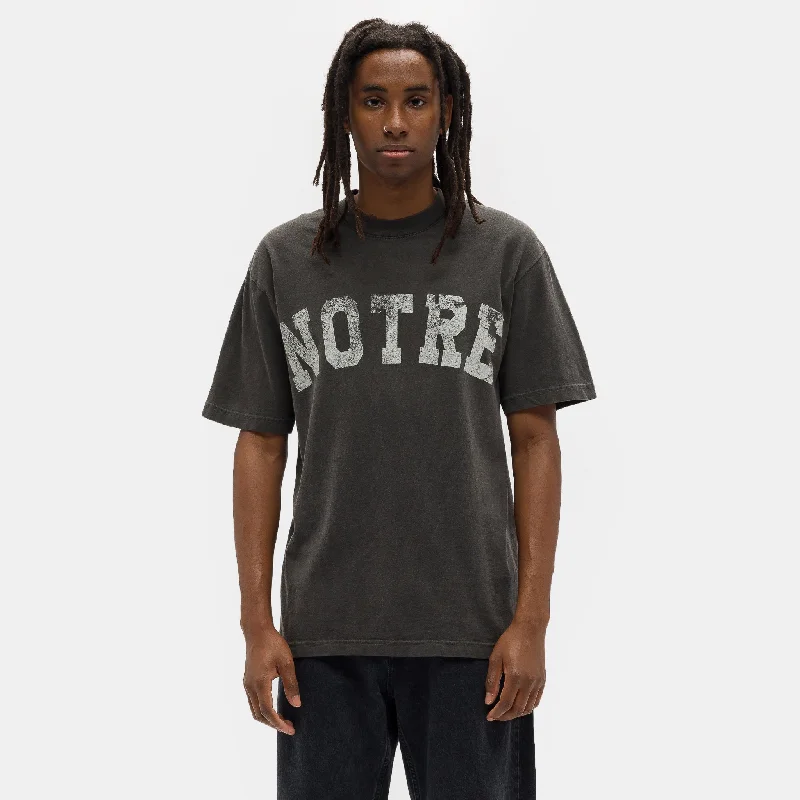 Crazy Price Slashing University T-Shirt in Vintage Black