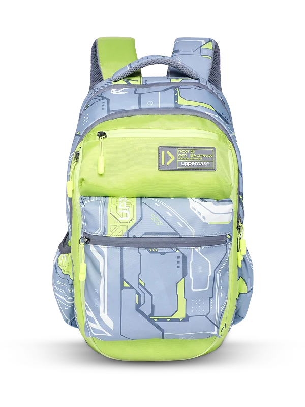 Trendy Bags For Sales uppercase Pixel 01 Laptop Backpack Triple Compartment School Bag 36L Grey