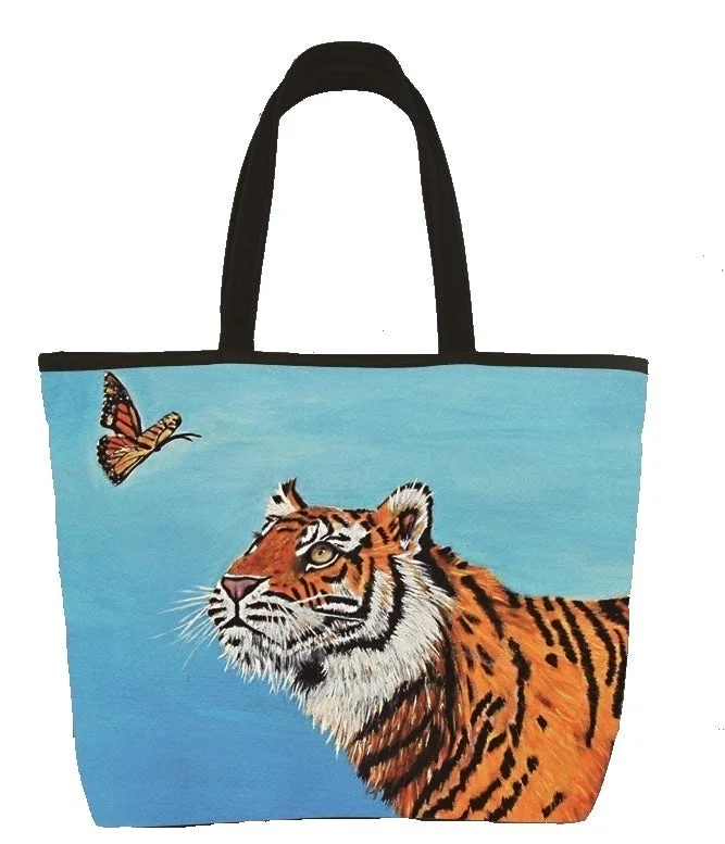 New Year Party Bag For Celebrations Tiger Purrfect Tote - Wonder