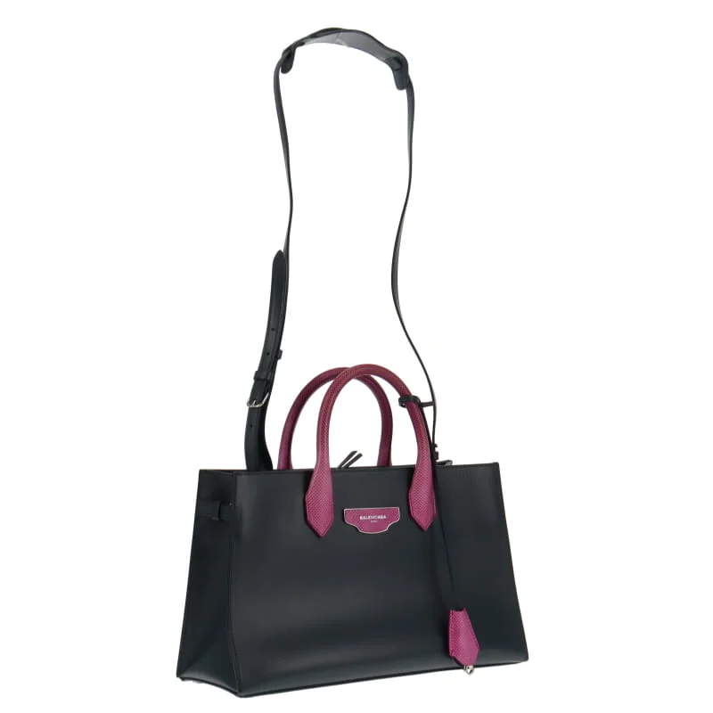 Office Professionals Balenciaga Padlock Nude Mini All Afternoon Leather Tote
