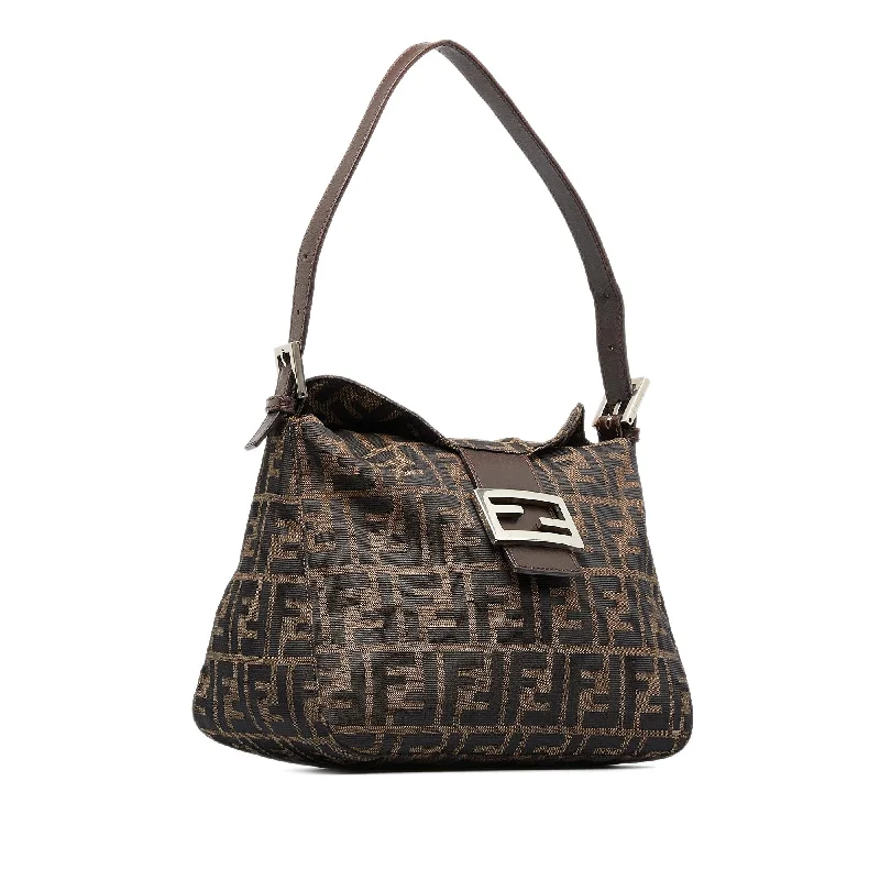 Luxurious But Budget-Friendly Bags Fendi Zucca Double Flap Shoulder Bag (SHG-mQyT1Z)
