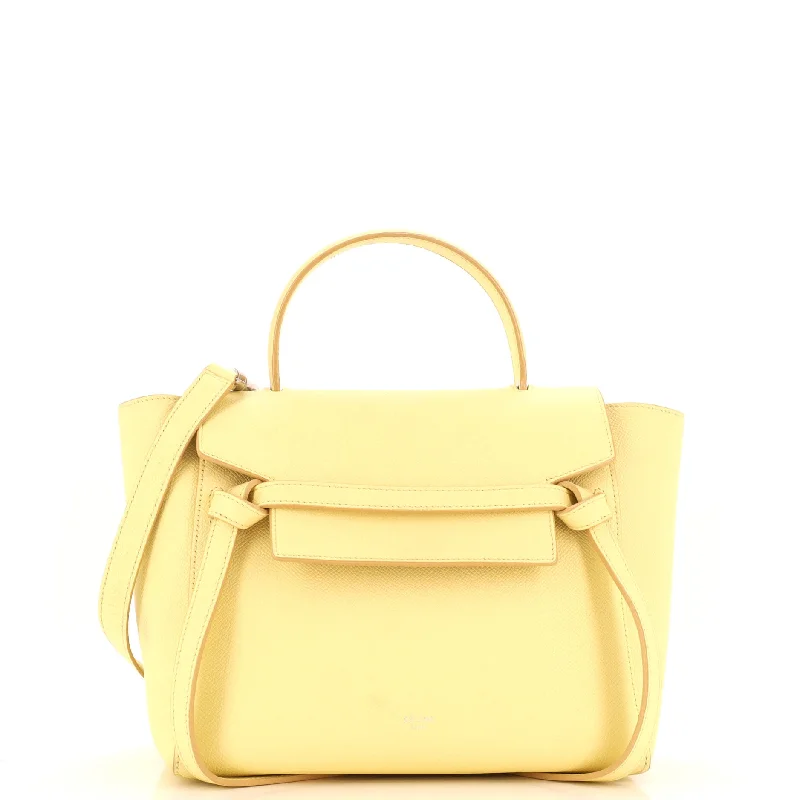 Clearance Bags For Budget Shoppers Belt Bag Textured Leather Micro