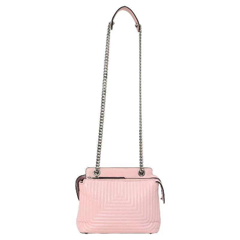 Holiday Gift Bags For Christmas Fendi Quilted Dotcom Click Shoulder Bag in Cream Leather Holiday Gift Bags For Christmas Fendi Quilted Dotcom Click Shoulder Bag in Cream Leather