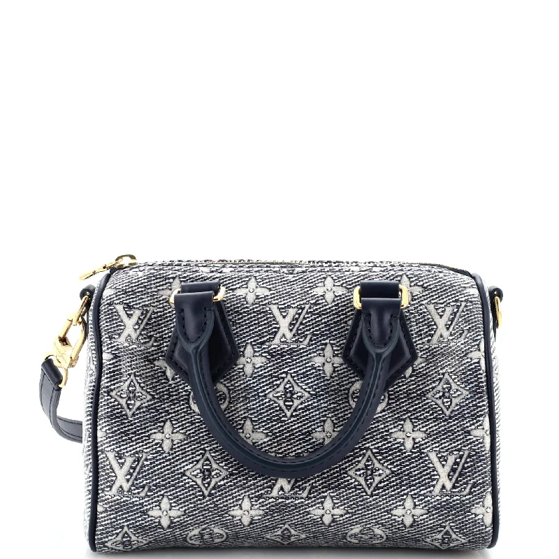 Wholesale Bags For Resellers Speedy Bandouliere Bag Monoglam Jacquard Canvas 20