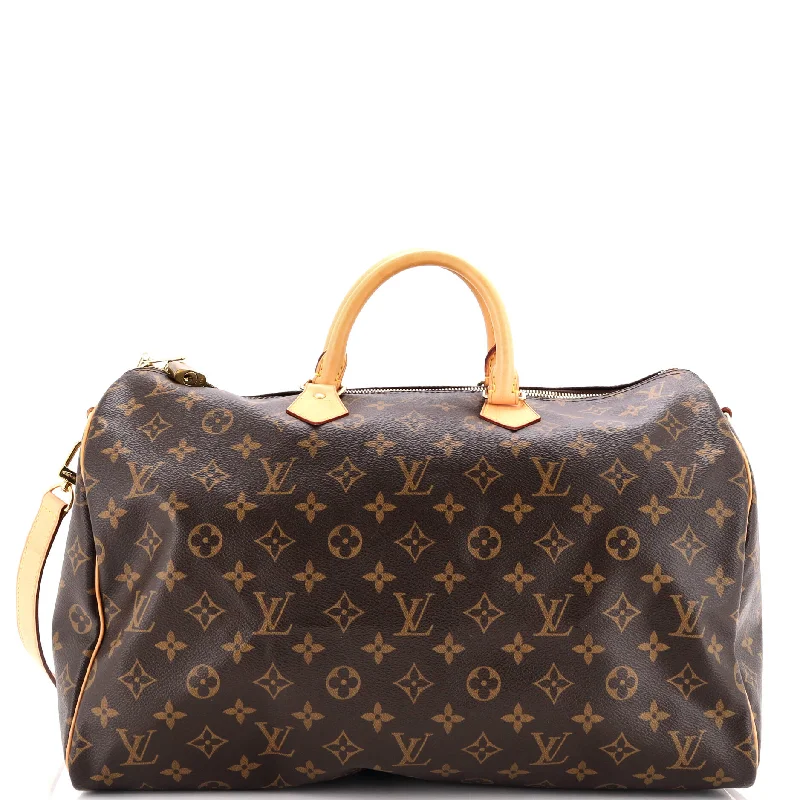 Inspired Bags For Modern Sophistication Speedy Bandouliere Bag Monogram Canvas 40